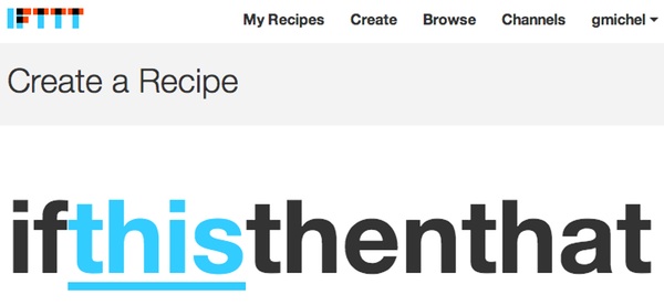 IFTTT - If This Then that