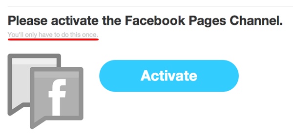 IFTTT - FaceBook activation